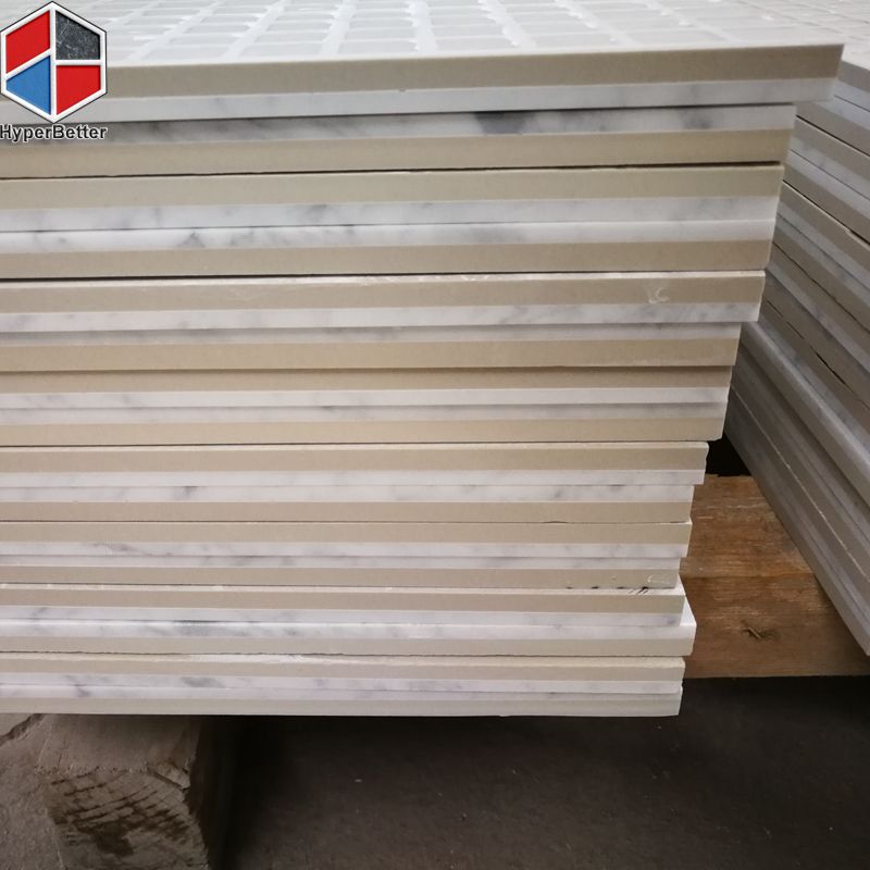 Carrara white marble tiles (12)