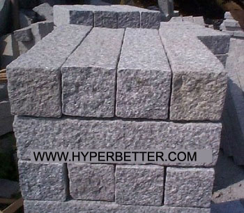 G681 pineapple granite paving stone