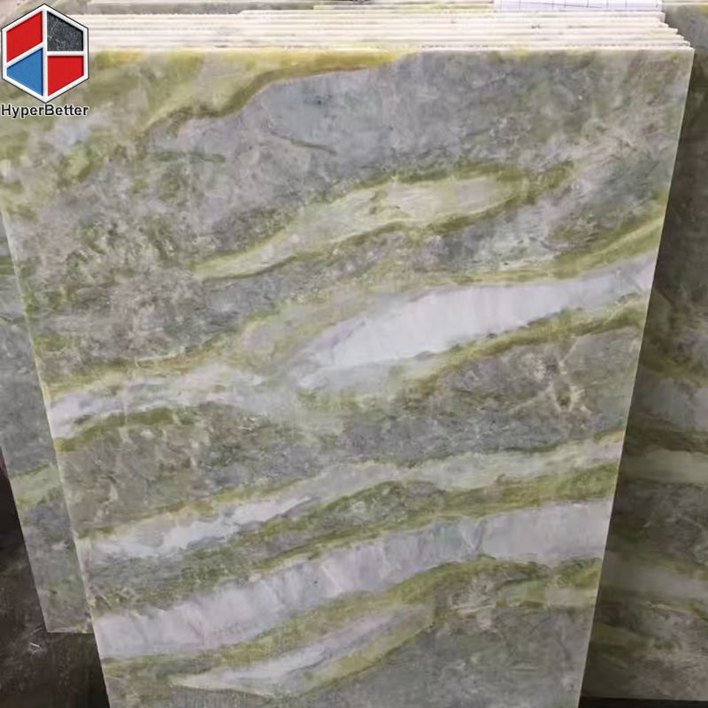 Jade green marble tiles (2)