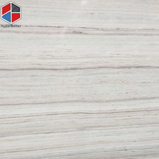 Wood grain white marble tile (2)