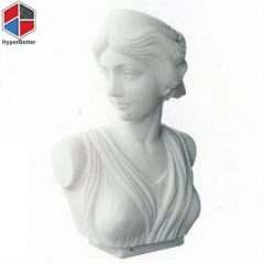 White marble beauty sculpture