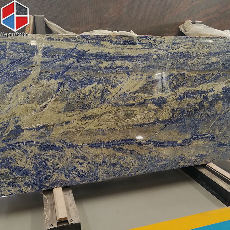 New design China blue quartz slab (1)