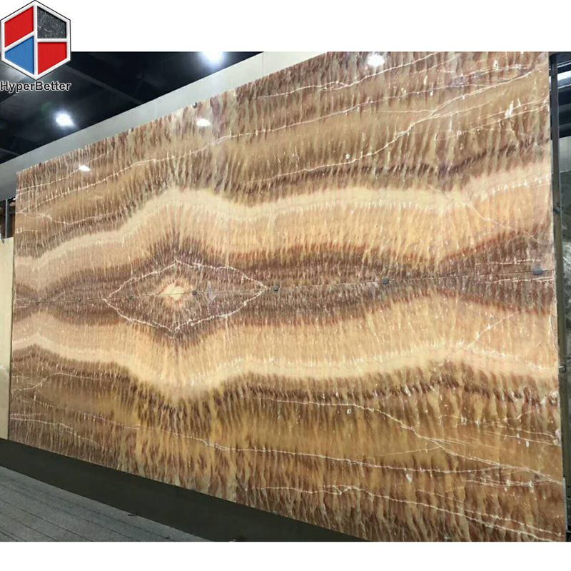 4 pcs bookmatched brown onyx slab-4