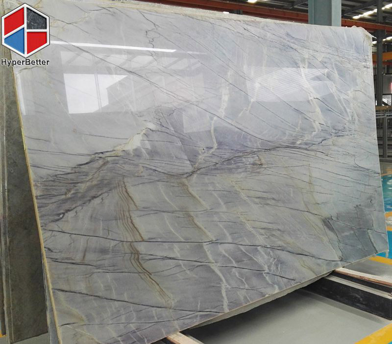 Silk fusion granite slab