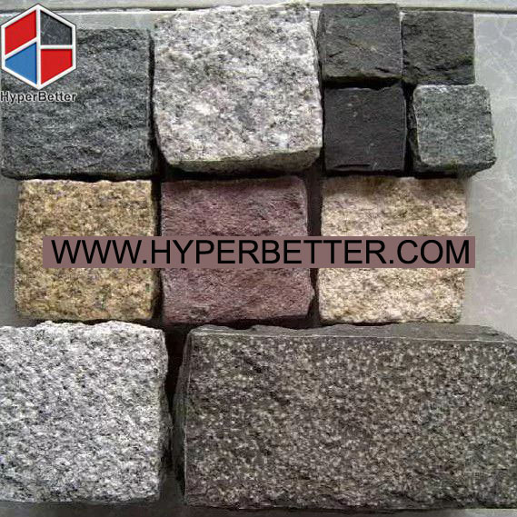 Natural Granite and Basalt Paving