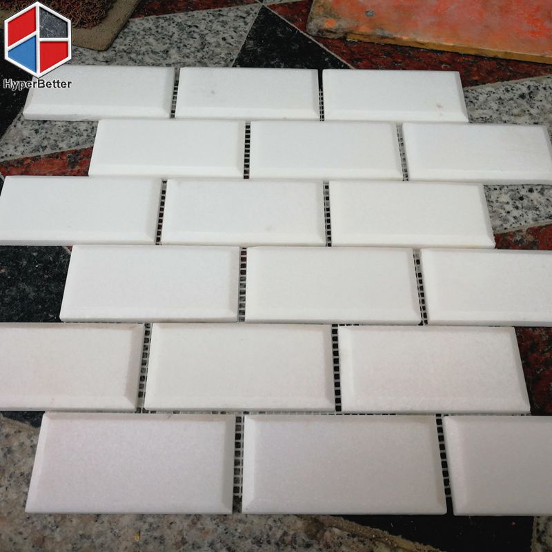 Crystal white marble mosaic (5)