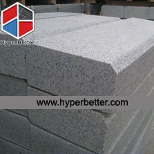 Road grey granite kerbstone