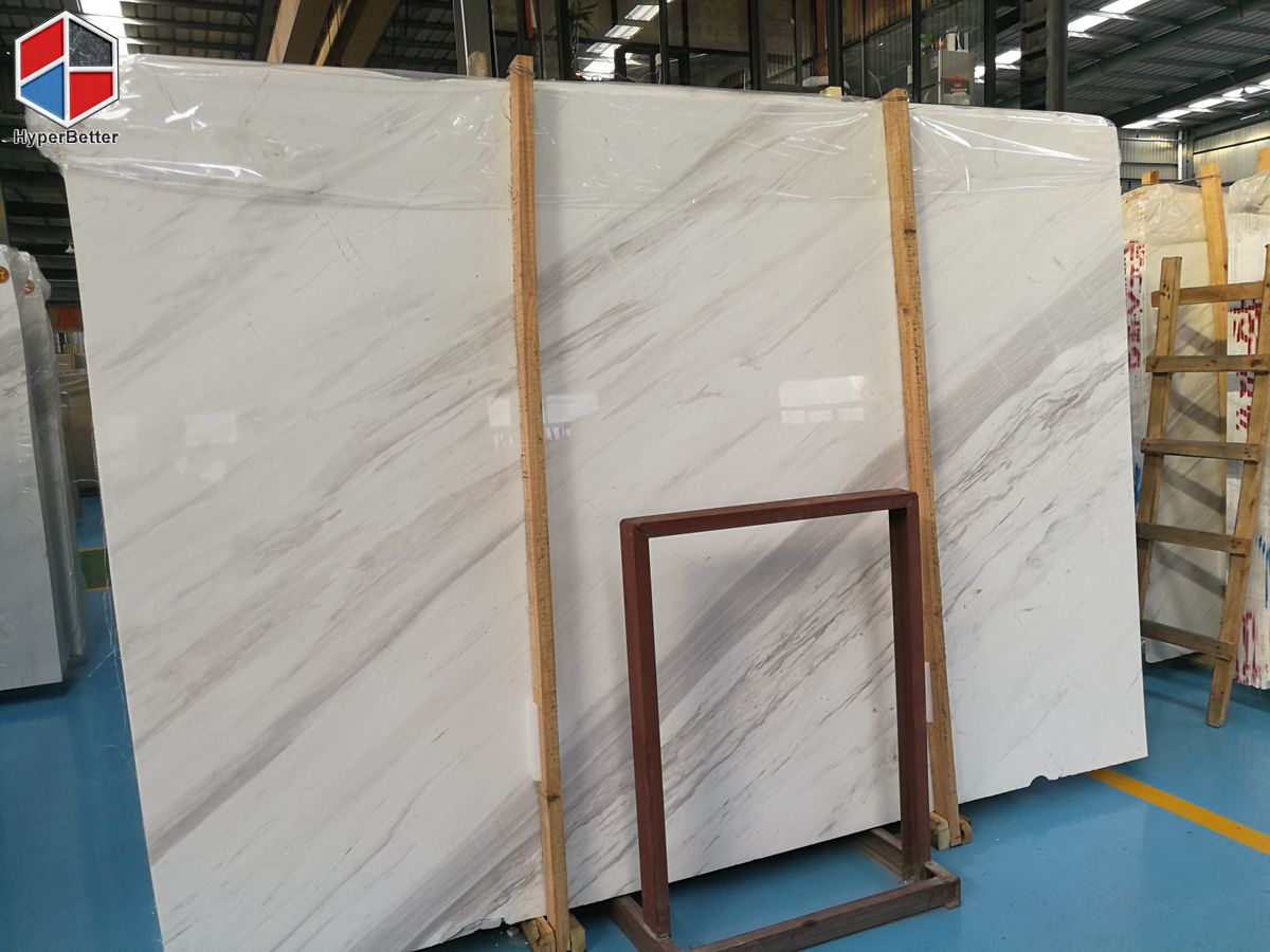Volakas white marble slab (1)