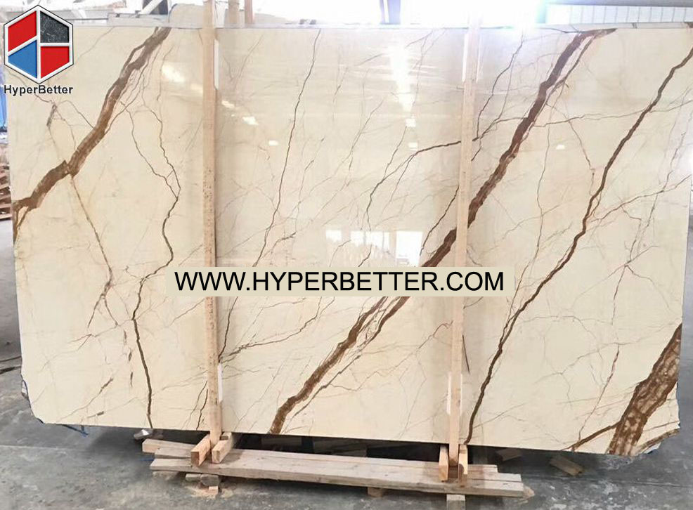 Sofitel gold marble slab