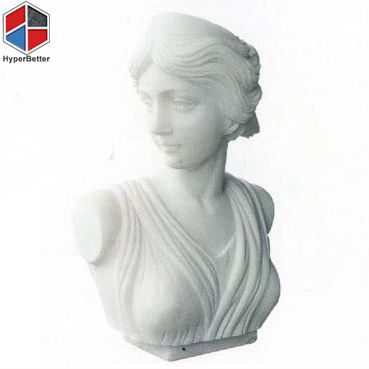 White marble beauty sculpture